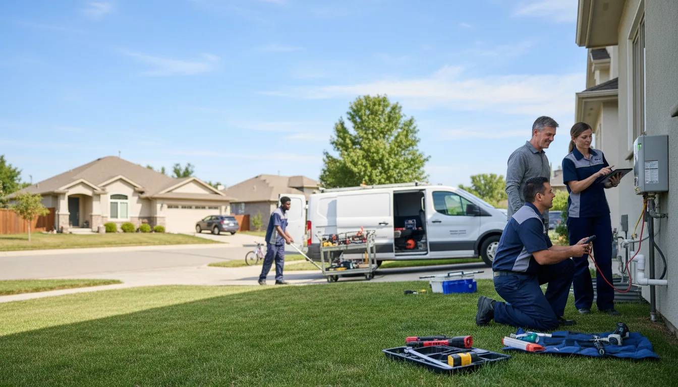 Tankless water heater service in Raywood, TX